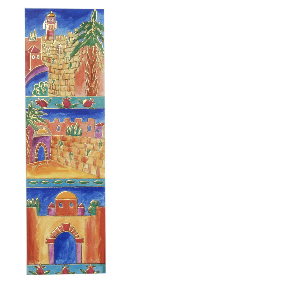 Paper Bookmark, Jerusalem