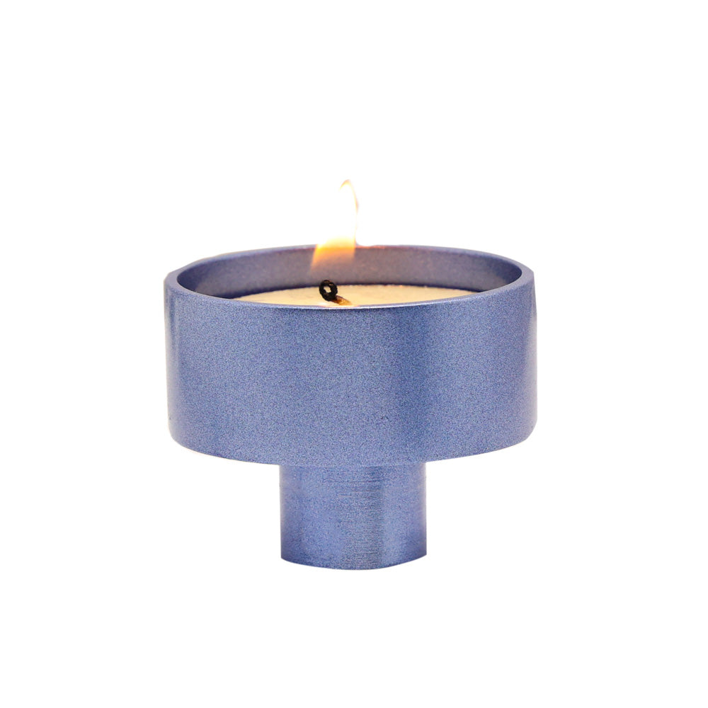 Anodized Aluminum Tea Light Adaptors, Set of 10
