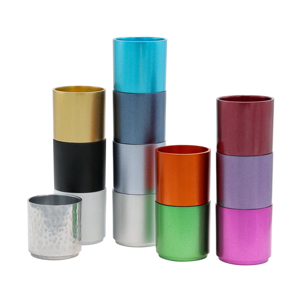 Modular Stackable Tea-light Candle Holders – Pair