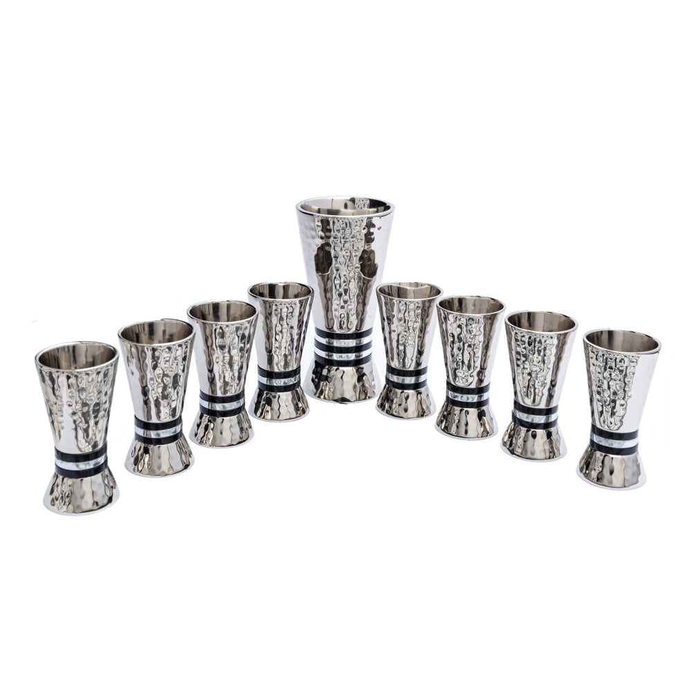 Wine Fountain - Black Aluminum Rings