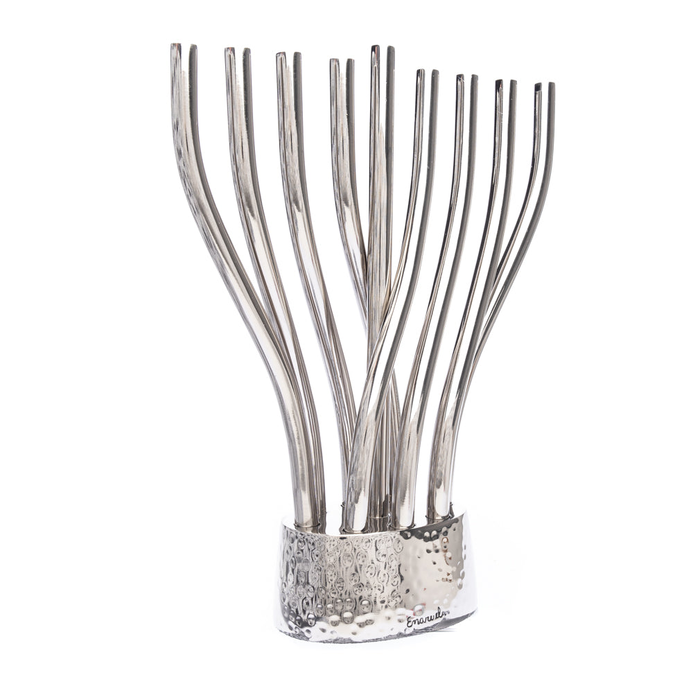 Hanukkah Menorah - Intertwined Branches