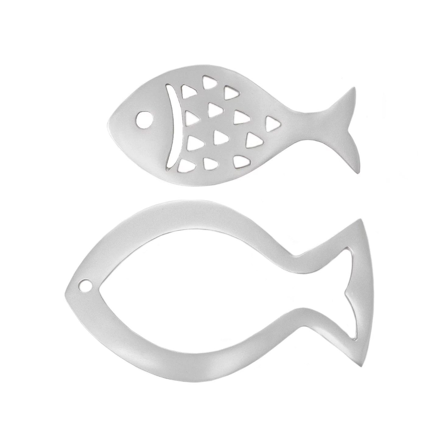 Anodized Aluminum Trivet – Fish
