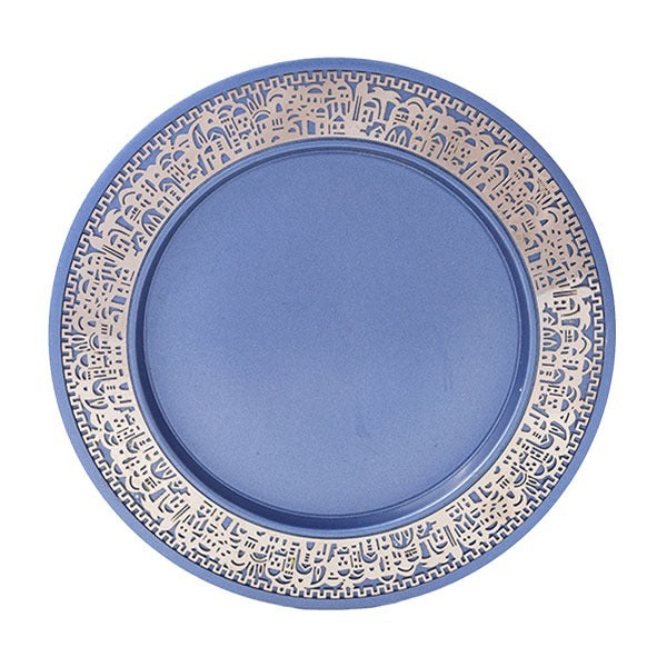 Anodized Aluminum Havdalah Set, Jerusalem