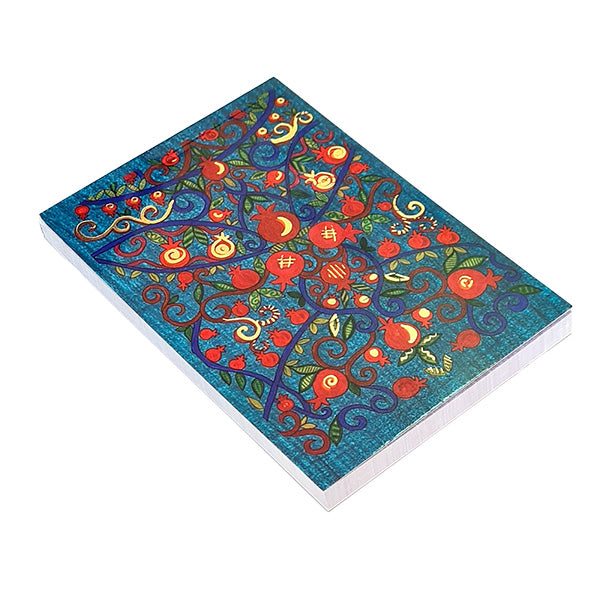 Soft Cover Writing Pad, 5" x 3.5", Pomegranate