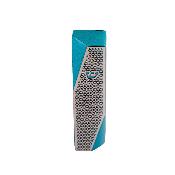 Metal Mezuzah Case, Star of David Cutout
