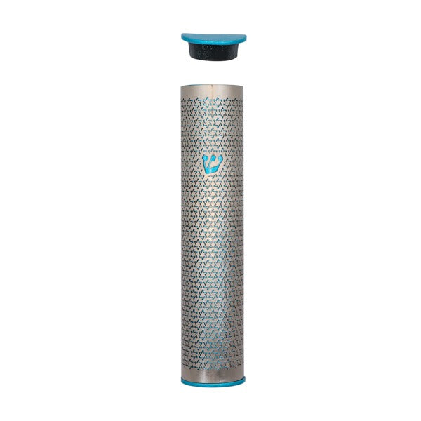 Metal Cutout Mezuzah Case, Star of David