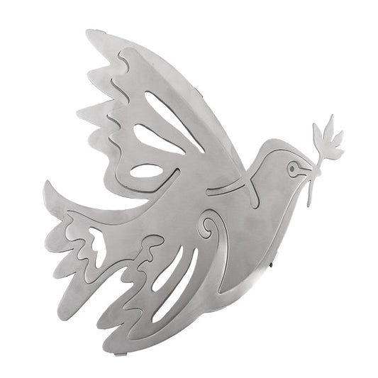 Metal Dove Trivet, Two Piece, 10.5"