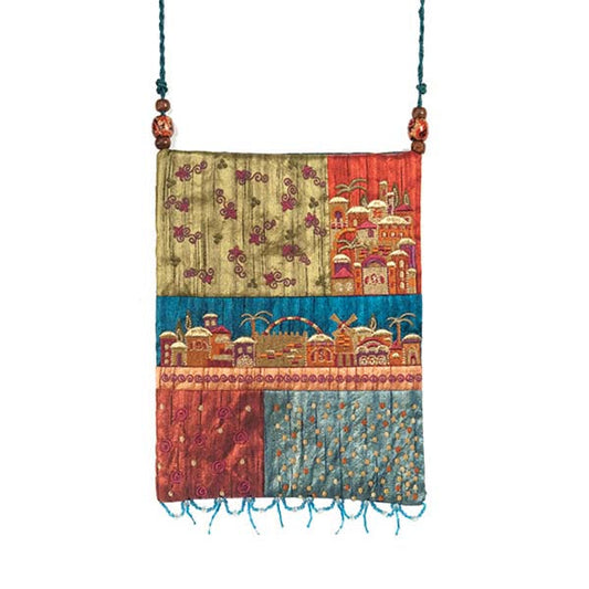Embroidered Patchwork Bag, Jerusalem