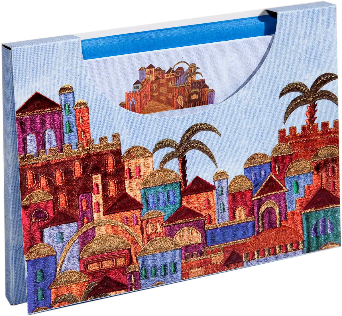 Jerusalem Notelets & Envelopes, 7" x 5", Set of 10