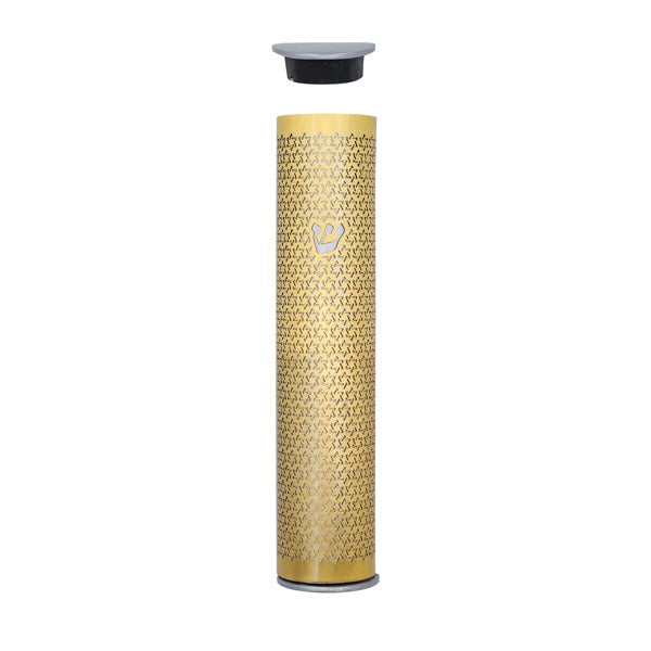 Metal Cutout Mezuzah Case, Star of David
