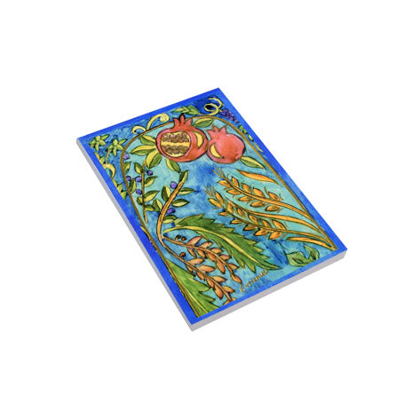 Soft Cover Writing Pad, 4.5" x 3", Pomegranate