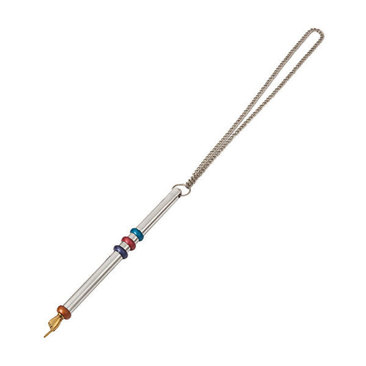Metal Torah Pointer, Multicolor Rings