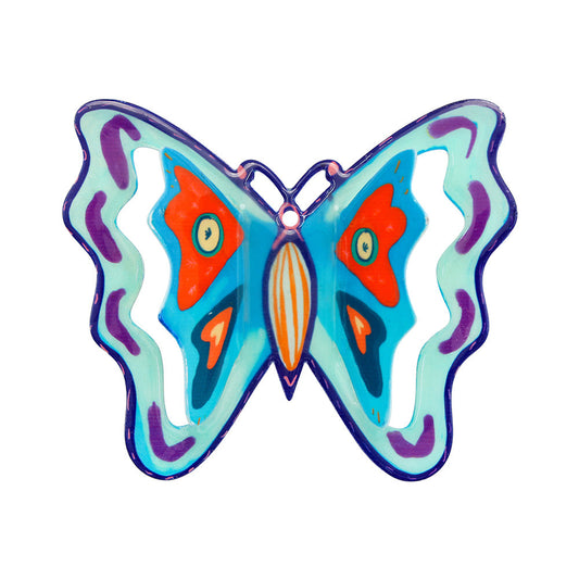 Butterfly Wall Hanging, Multicolor, XL 8 x 7 inches