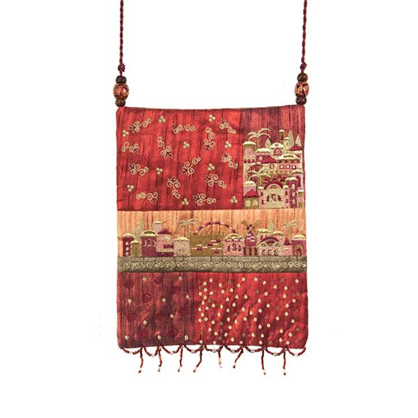 Embroidered Shoulder Bag, Jerusalem