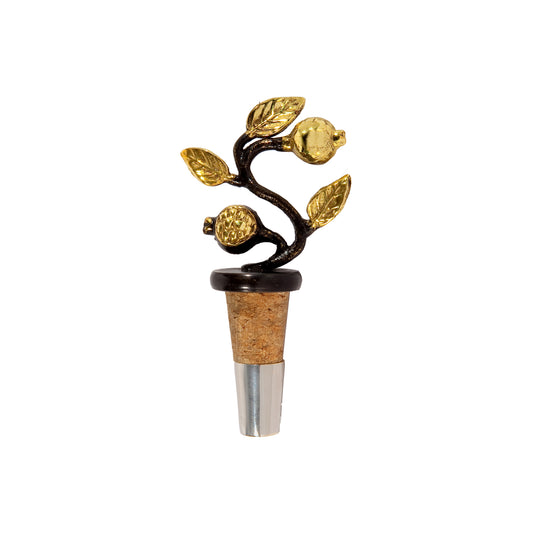 Copper Pomegranate Bottle Cork – Decorative Wine Stopper