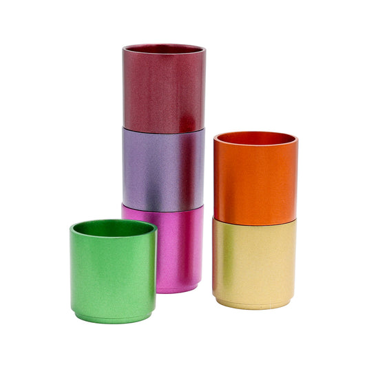 Modular Stackable Tea-light Candle Holders – Set of 6