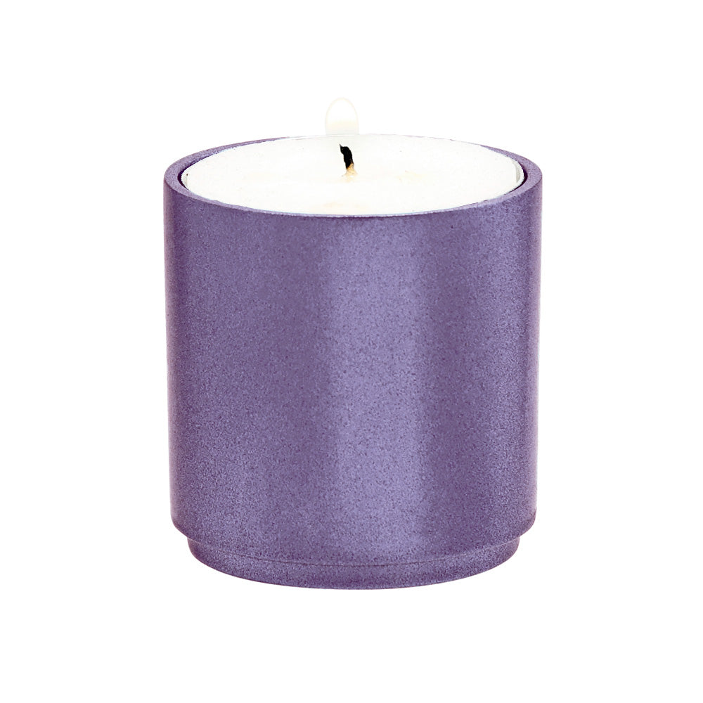 Modular Stackable Tealight Candle Holders – Customizable Design - Purple