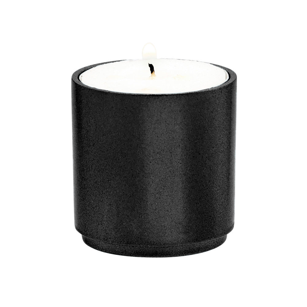 Modular Stackable Tealight Candle Holders – Customizable Design - Black