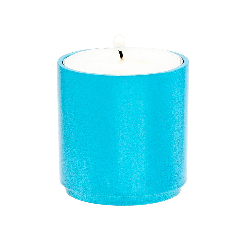 Modular Stackable Tealight Candle Holders – Customizable Design - Turquoise