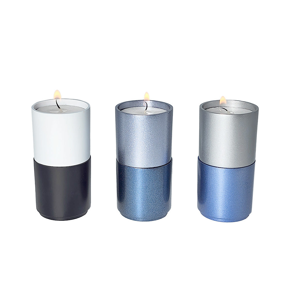 Modular Stackable Tea-light Candle Holders – Set of 6