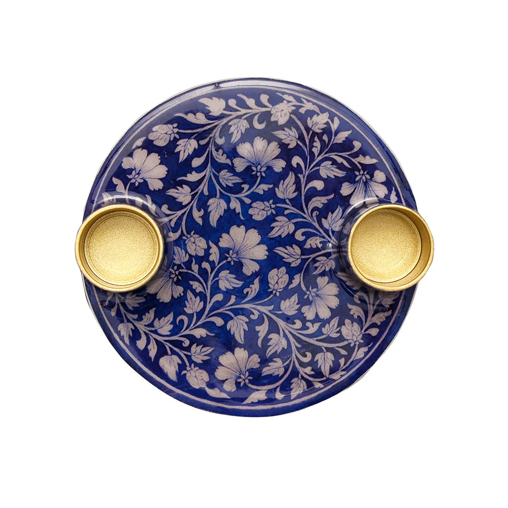 Flat Plate Shabbat Candle Holders – Oriental Pottery Design