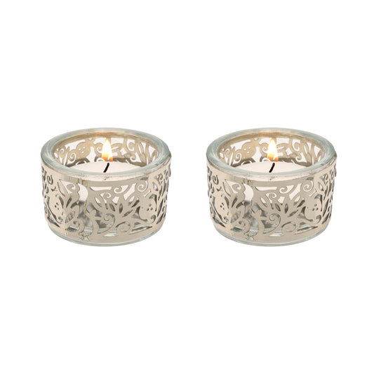 Tea Light Shabbat Candle Holders – Pomegranates