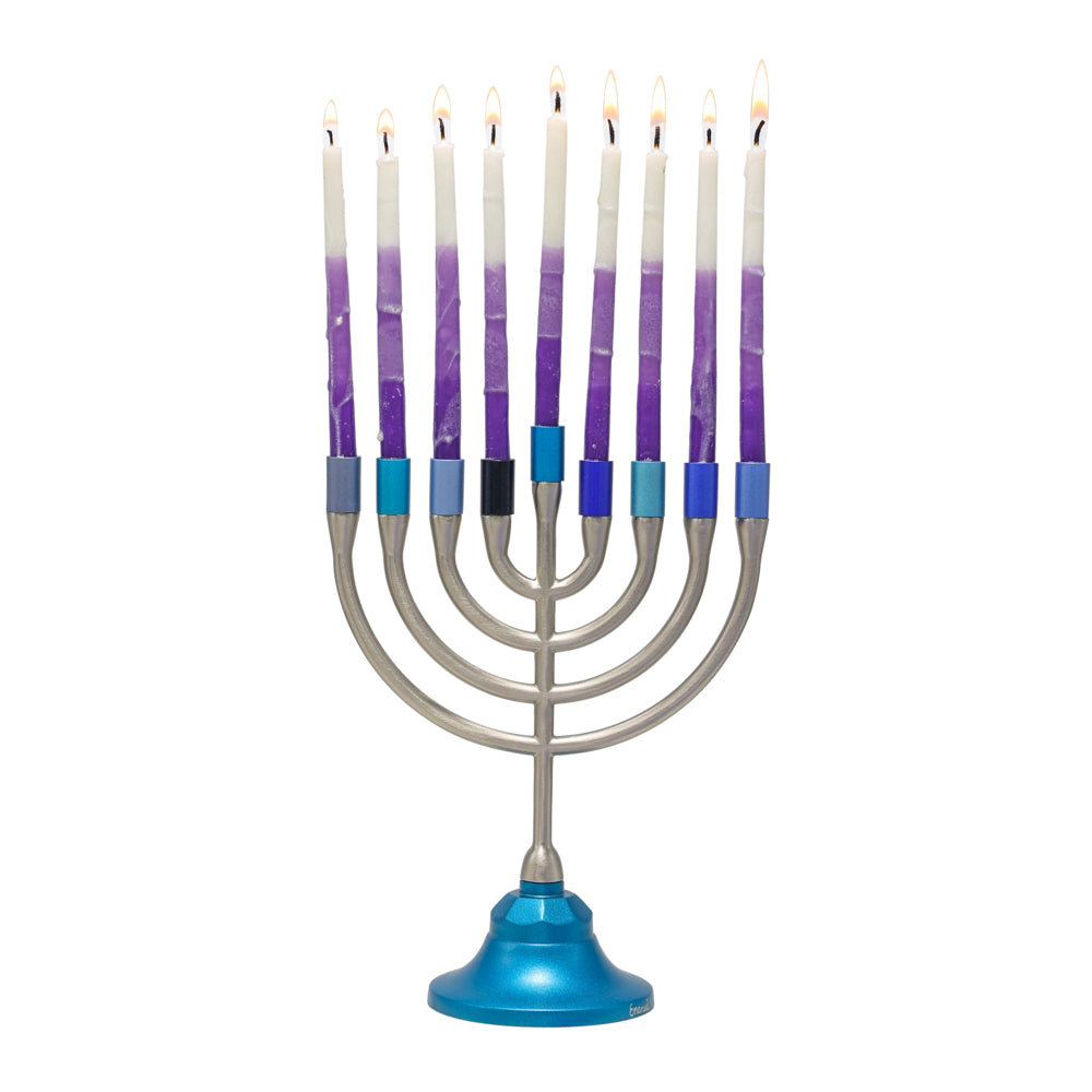 Hanukkah Menorah Classic Minimal 9-Branch Design