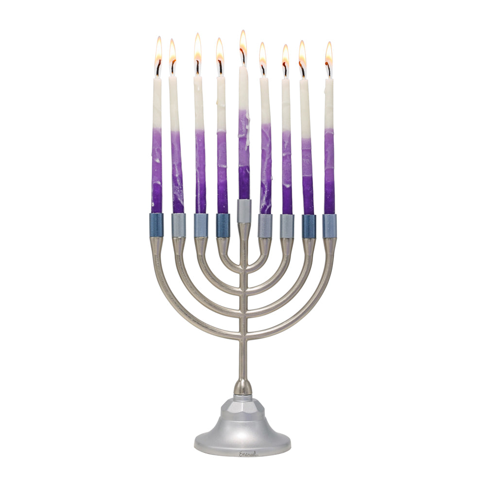 Hanukkah Menorah Classic Minimal 9-Branch Design