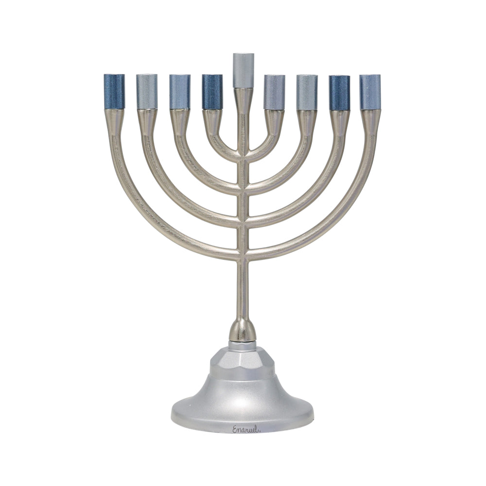 Hanukkah Menorah Classic Minimal 9-Branch Design