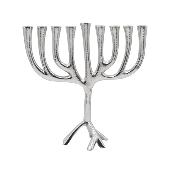 Large Hanukkah Menorah - Modern Tree of Life