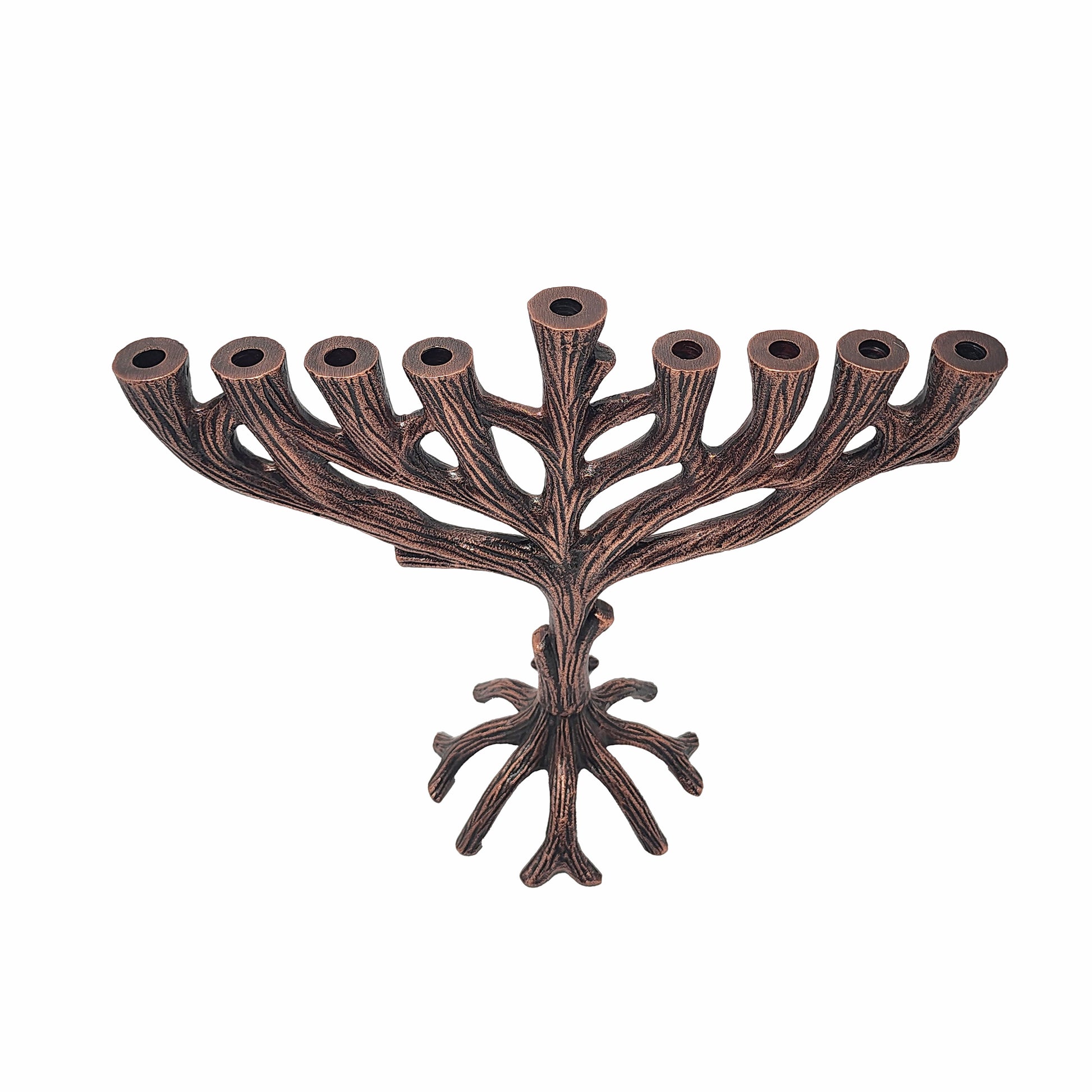 Judaica Modern Silver Anodized Aluminum Hanukkah Chanukah Menorah-Made in Israel by Judaica Modern Silver Anodized Aluminum Hanukkah Chanukah Menorah-Made in Israel by