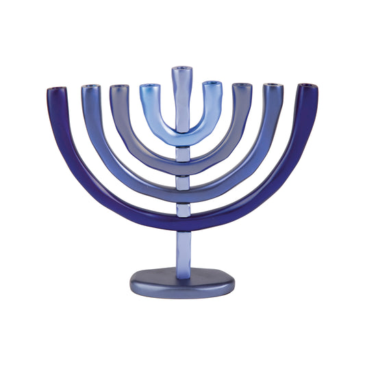 Anodized Aluminum Hanukkah Menorah