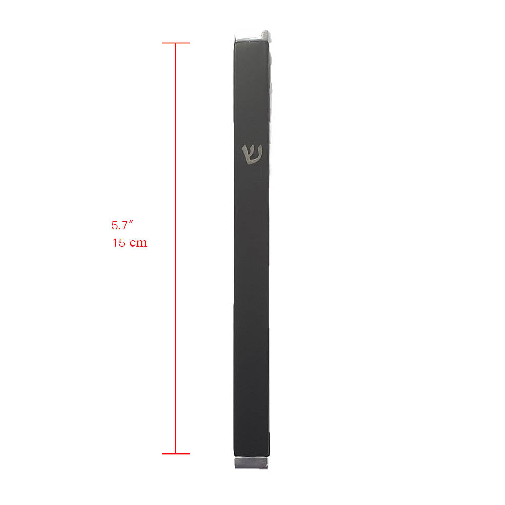 Minimalist Metal Mezuzah Case