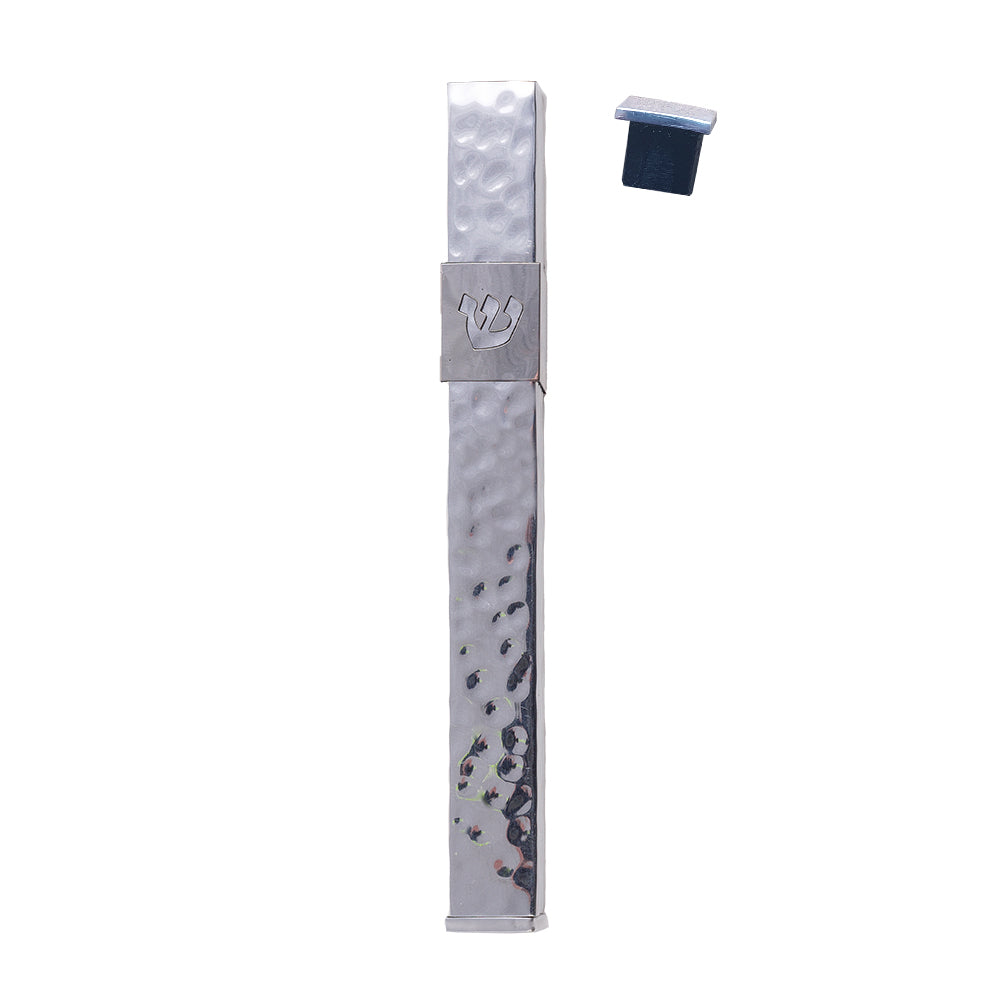 Contemporary Metal Mezuzah Case