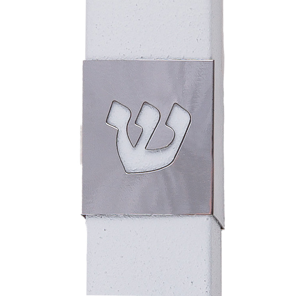 Contemporary Metal Mezuzah Case