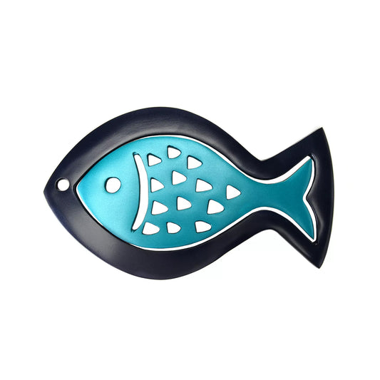 Anodized Aluminum Trivet – Fish