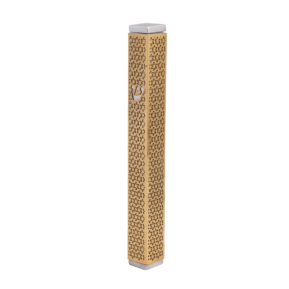 Modern Mezuzah Case - Magen David