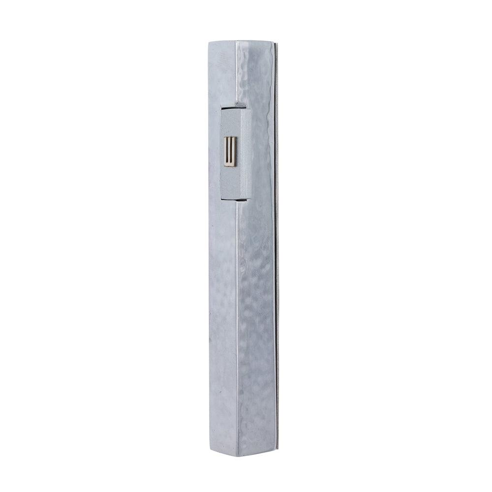 Contemporary Metal Mezuzah Case Accent Shin