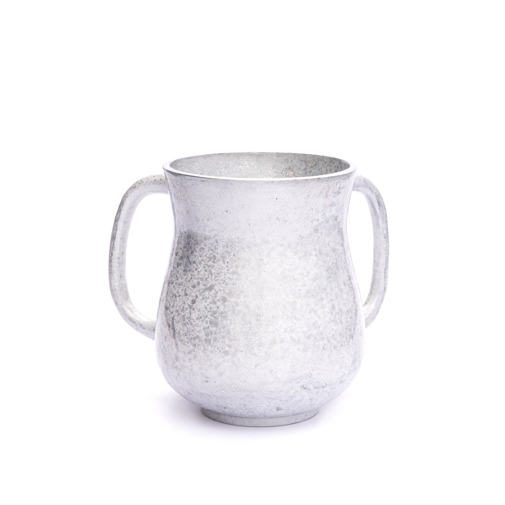 Faux Marble Aluminum Hand Washing Cup - Sparkly Finish Natla