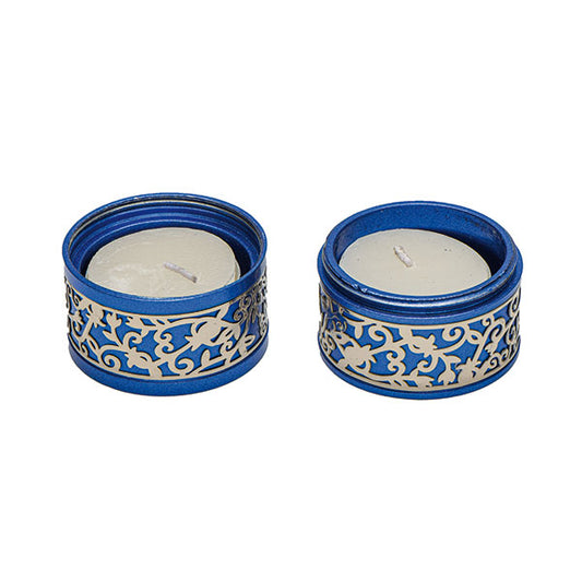 Compact Travel Shabbat Candle Holders
