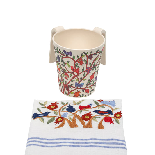 Natla and Towel Set - Tree of Life