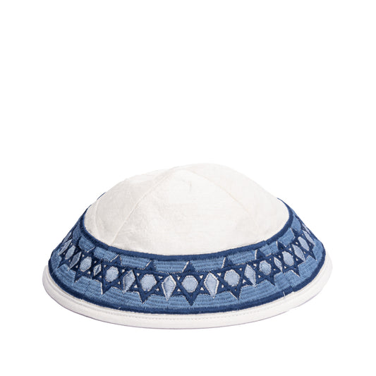 Embroidered Kippah - Star of David