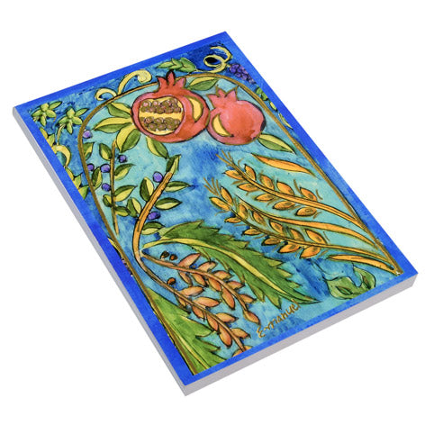 Soft Cover Writing Pad, 6.5" x 4.5", Seven Species