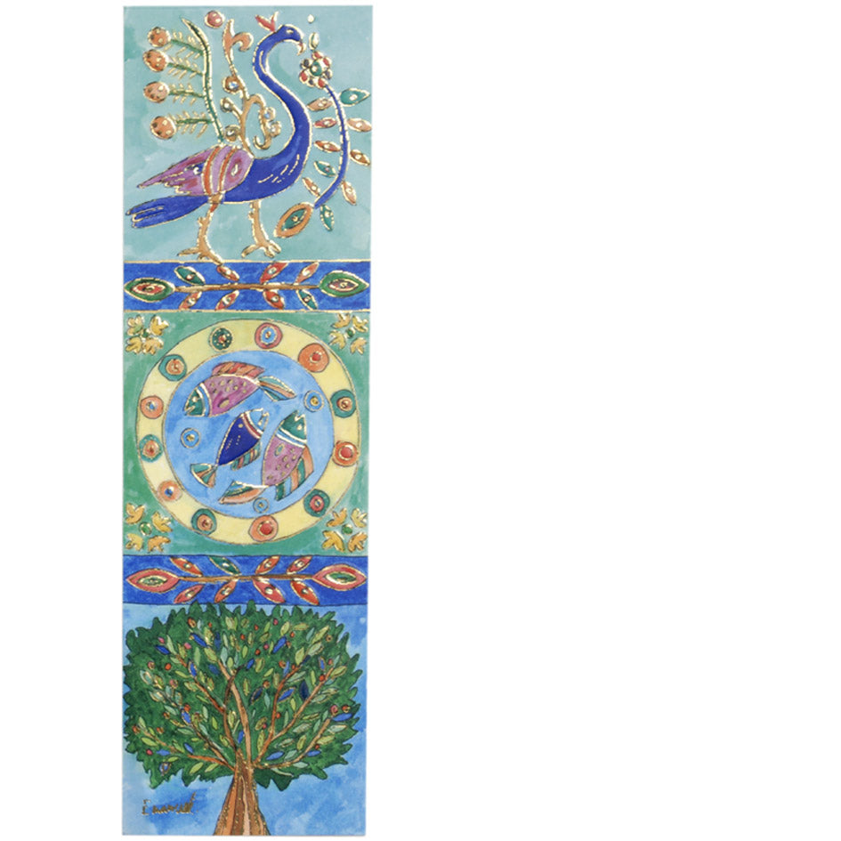 Paper Bookmark, Peacock