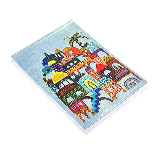 Soft Cover Jerusalem Writing Pad, 5"x3.5"