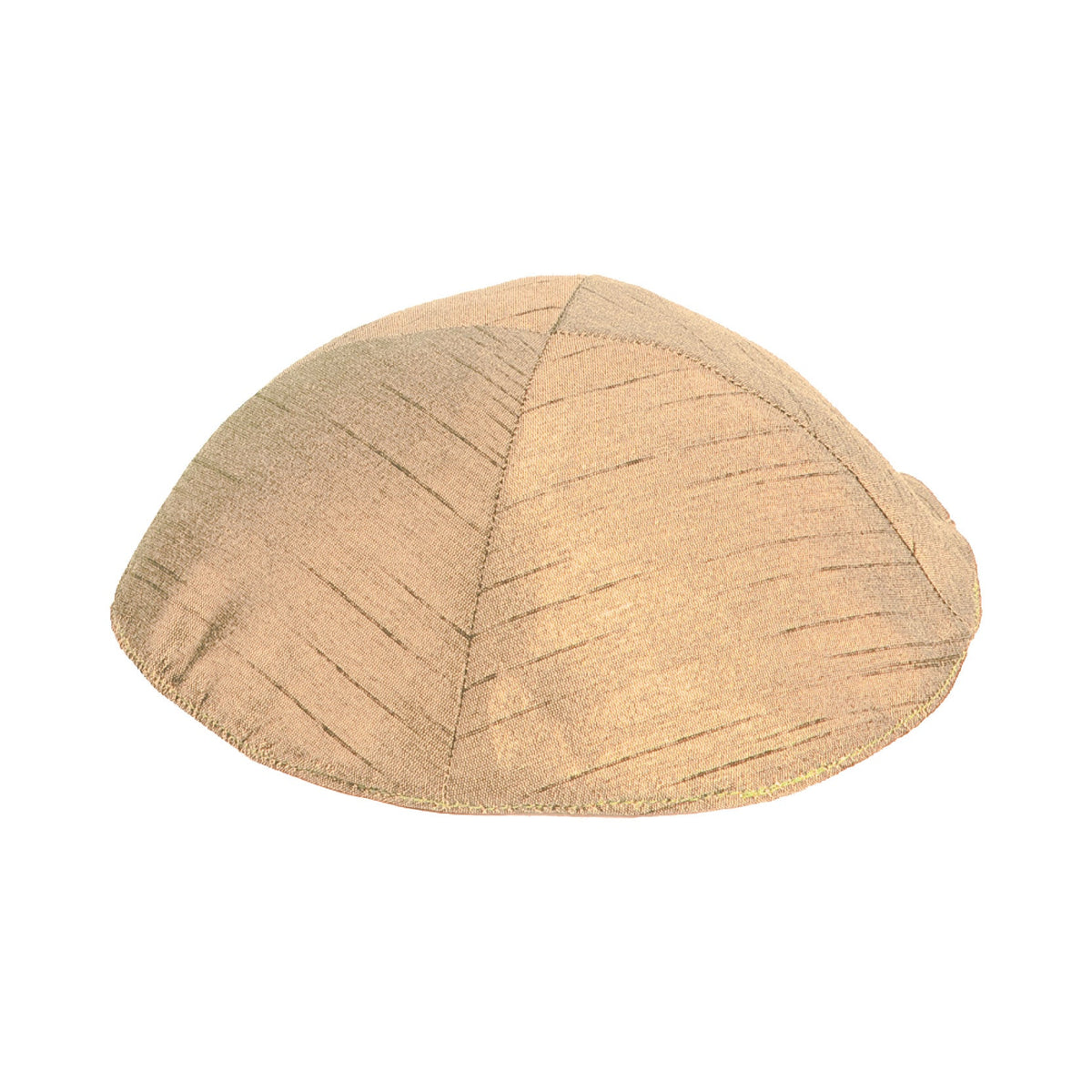 Polysilk Embroidered Kippah, Gold