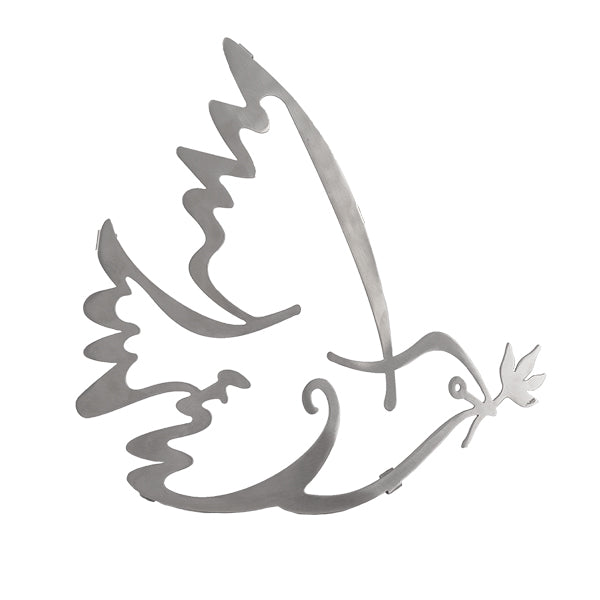 Metal Dove Trivet, Two Piece, 10.5"